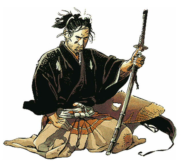 Взаправдашний суровый самурай